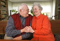  Seit mehr als 50 Jahren sind Erika und Hermann Glaser ein Paar. Foto: Michael Matejka