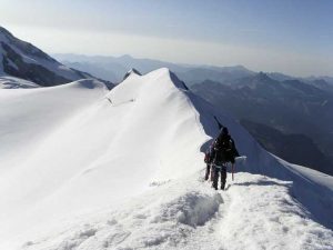 bergsteiger_02 Aufstieg zum Gipfel: Die majestätischen Massive faszinieren Friedrich Seyferth so sehr, dass ihn das Bergfieber immer wieder packt.
