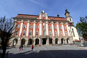 Das Rathaus am Marktplatz. Foto: Mile Cindric